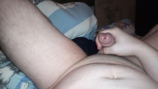 Young chubby cums