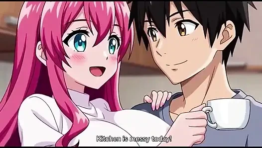 Stepbrother accedently pressed stepsister massive boobs