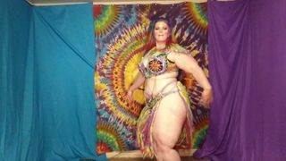 Ssbbw dança do ventre