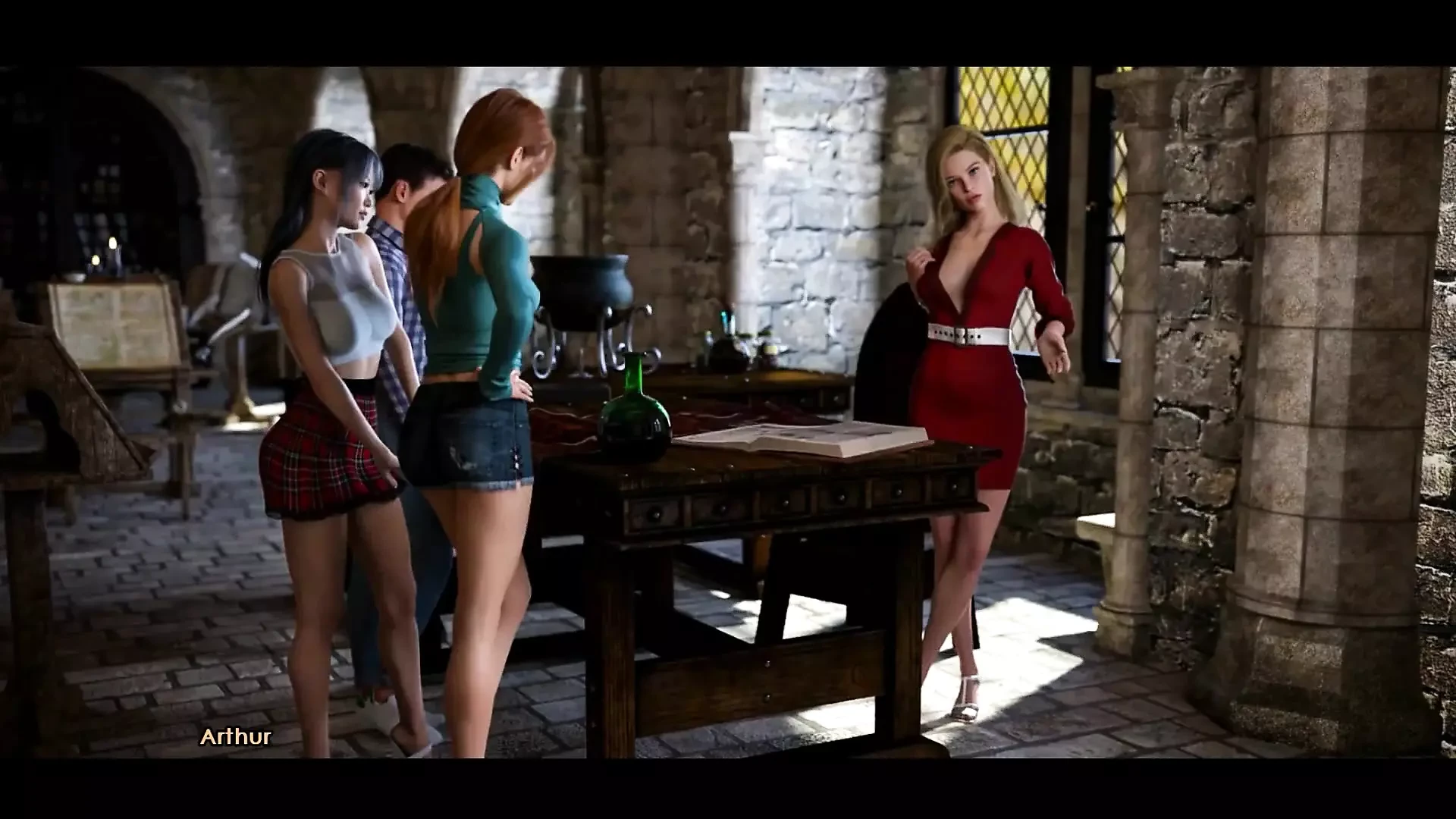 Lust Academy 2 - partie 188 - Beatrice’s Evil Plan par Misskitty2k