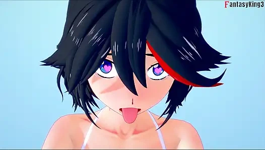 Ryuko Matoi sexy bikini sex - Killlakill