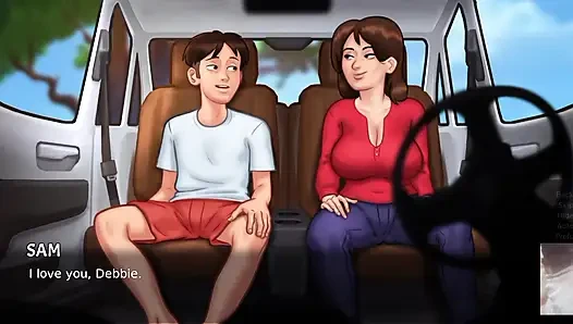 I Fuck my MILF Step-Mom in the car in public!! SUMMER TIME SAGA DEBBIE!!