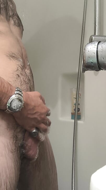 Shower at the hotel
