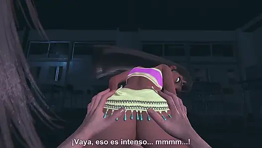 3D анимационный секс с нашей любимой Индией - 3D хентай анимация FULL