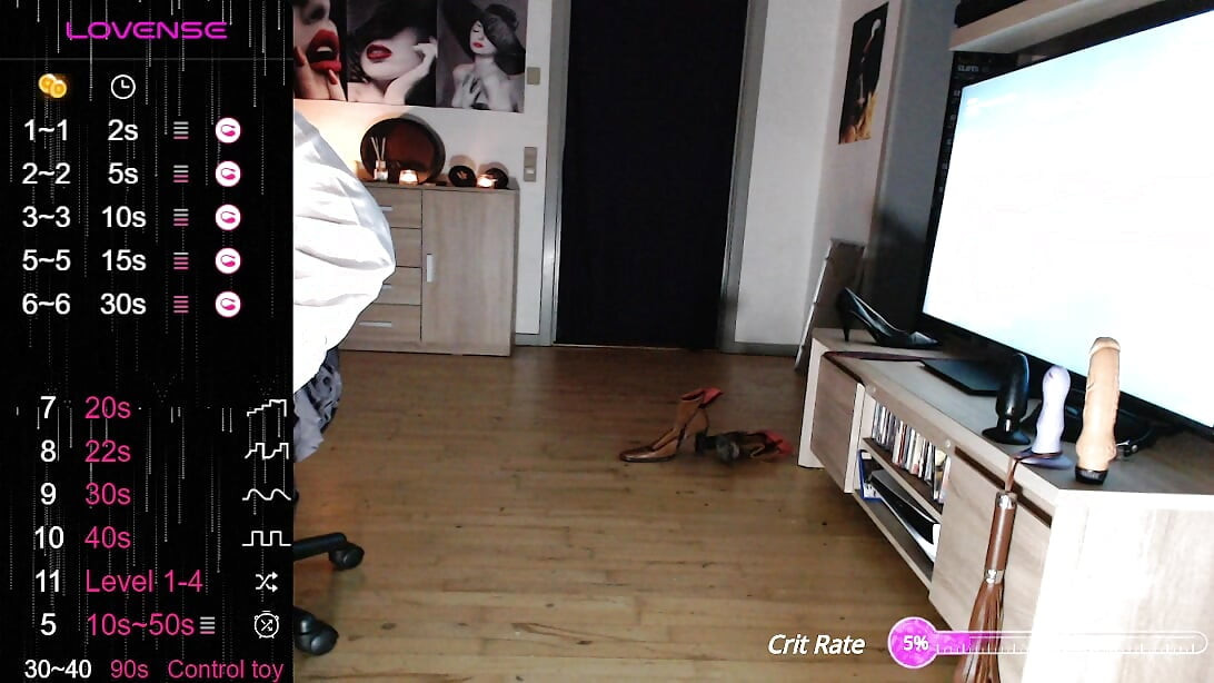 Spanking and big dildo