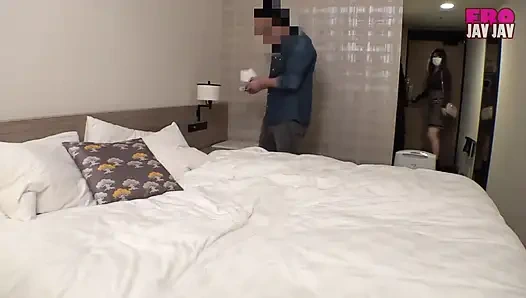 Secret Amateur Story Secret Meeting with Rising Idol Type Beauty in Private Setting -pt.3
