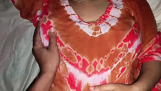 Indian desi beautiful Aunty, hardly fucking with her big brother soon, very enjoying moments part1.