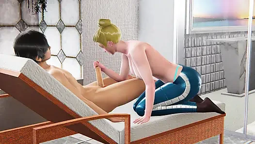 Toket dan pantat bahenol helena dientot habis-habisan sama kontol besar sampai dicrot di mulut