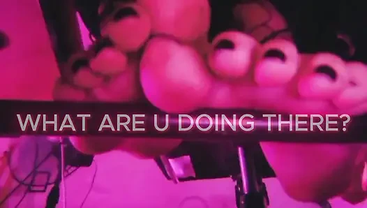 POV Human Furniture: stay still while I enjoy my music YOUR ITALIAN GODDESS