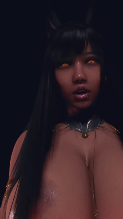 Uzbudljiv trenutak iz "Cleo pleše na tvom kurcu - 3D hentai animacija od VirtualHeaven"