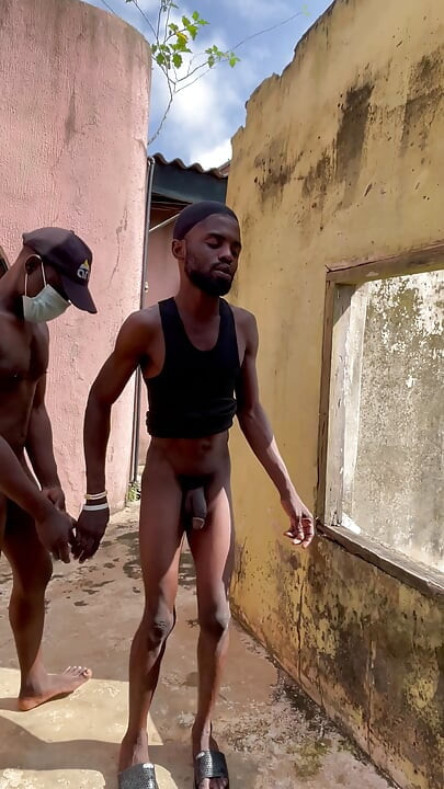 Hot threesome with two African guys with huge dick fuck me so hard