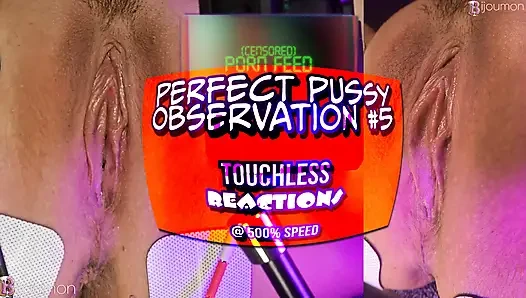 Extreme Close Up: Pussy Bulges and Pulses Watching VR – High-Speed #5