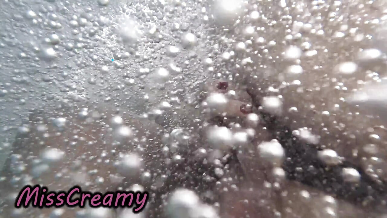 Public Pool Stepsister Dick Flash Risky Handjob Crowd Watching Cumshot 4K
