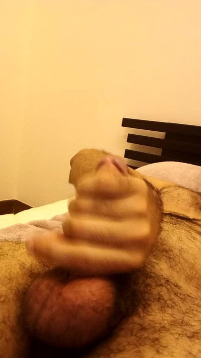 I am beating my meat