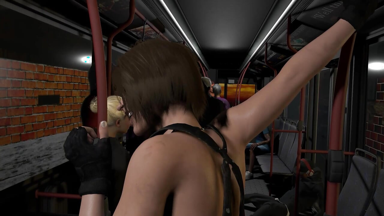 Jill Valendine Bus Ride Sex POV