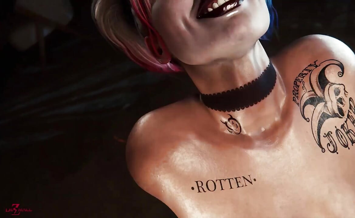Harley Quin realistični porno video snimci