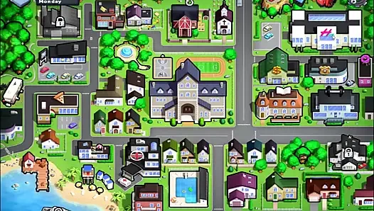 Summertime Saga - Maria got spanked by the nun