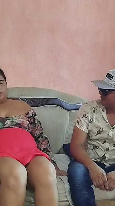 Key moment from "Husband pays the debt with his wife's big ass. Real homemade"