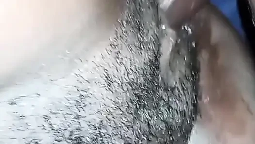 African Queen Sucks and Fucks Step Dad With Cum in Pussy