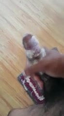 Panties hand job