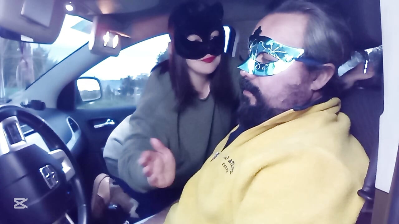 Face slapping in the Car