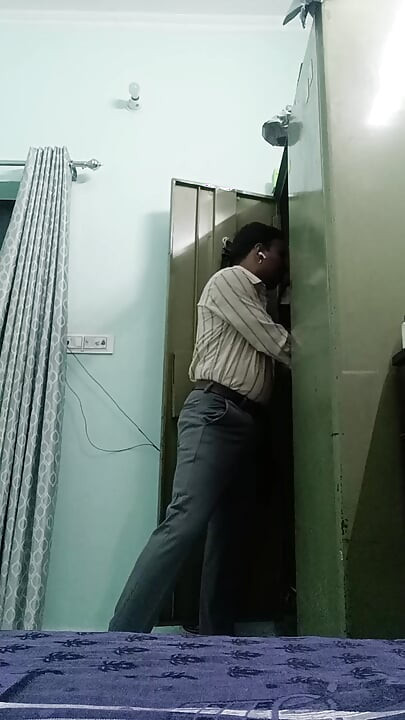 Indian desi man enjoy shower and masterbation show with neighbour