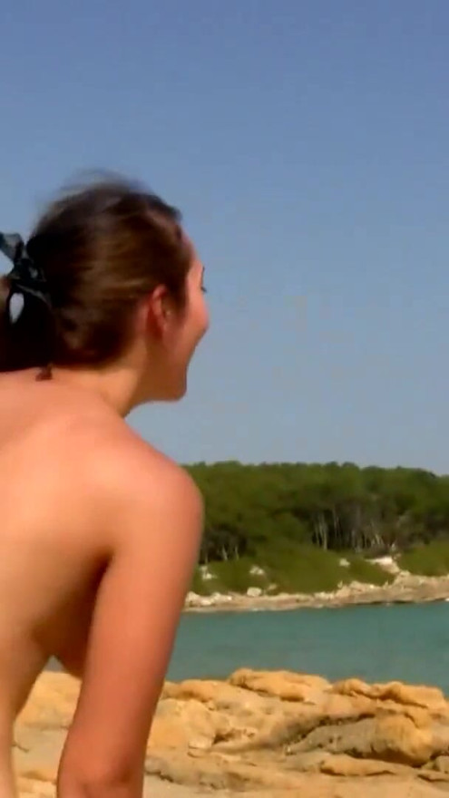 Atletische babe stopt met trainen als ze een geile man ziet | Clip 2