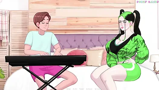 Sexnote by Jamliz 0.25 - Learning Music with Sex, Busty Teen Gets Some 1