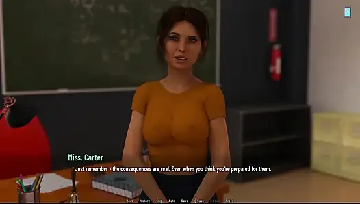 Üniversite günleri 22 Bayan Nelson'ın başı büyük belada - Rose yarağımı onun derinliklerinde seviyor