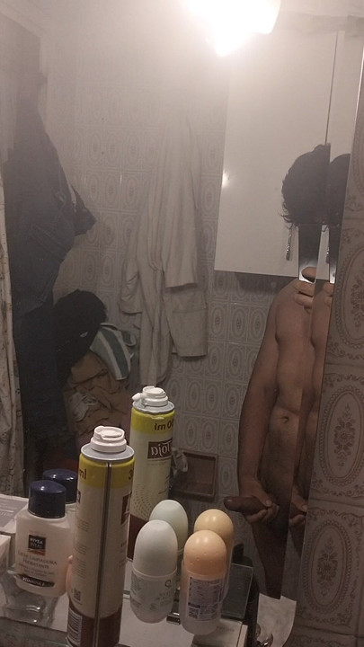 Straw in the bathroom hehe
