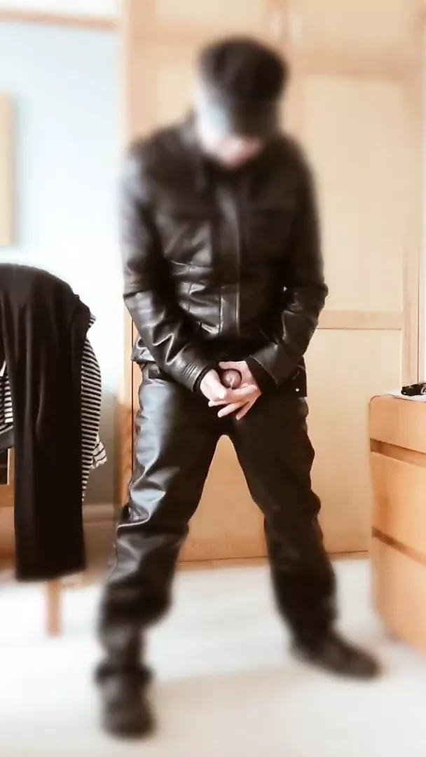 Slow motion leather jerk