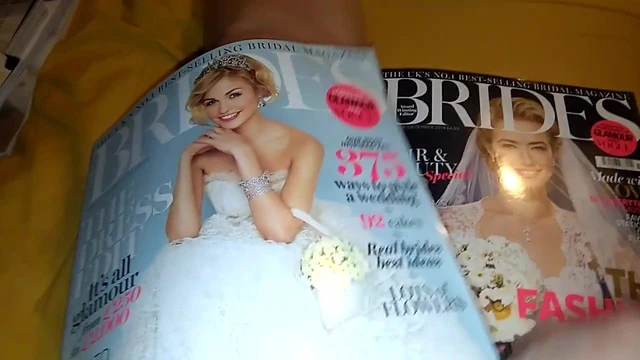 Cumming on Brides Magazine ( Roseanne )