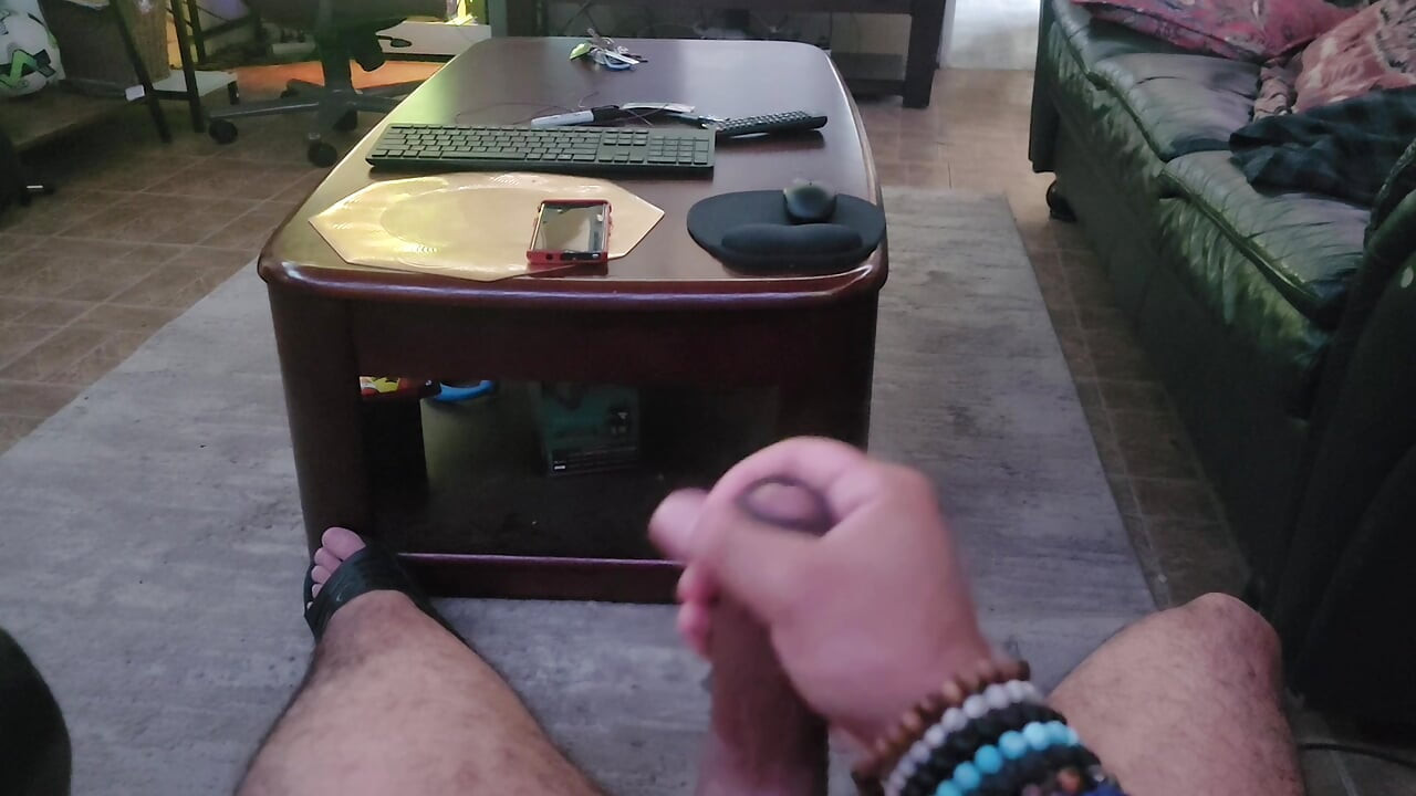Playing with My Dick Before Work 1