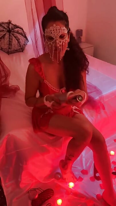 Mistress Angel in Red Room