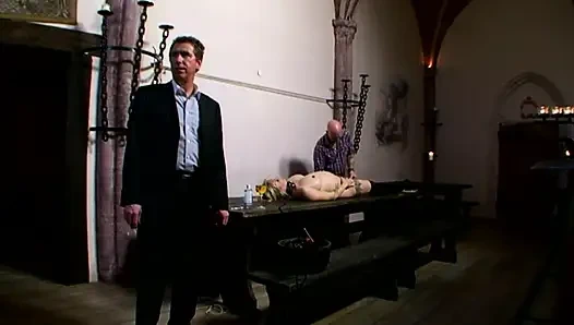 Bound Babes in Red Latex BDSM Submission