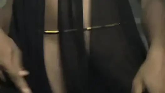 Ebony goddess dances after school