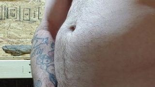 Playing with my body and cock