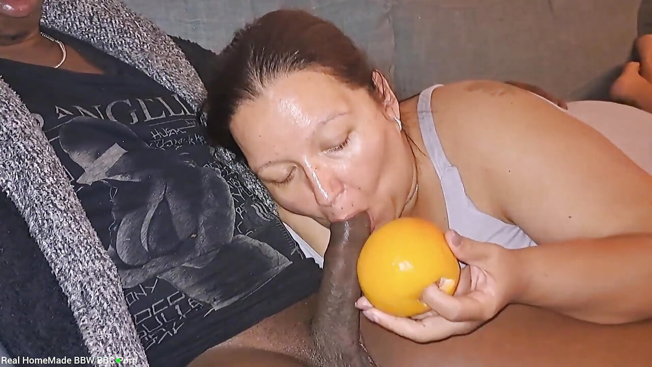 دادن ساک فوق العاده گریپ فروت به بی بی سی، نوازش با کیرش ناله و ناله