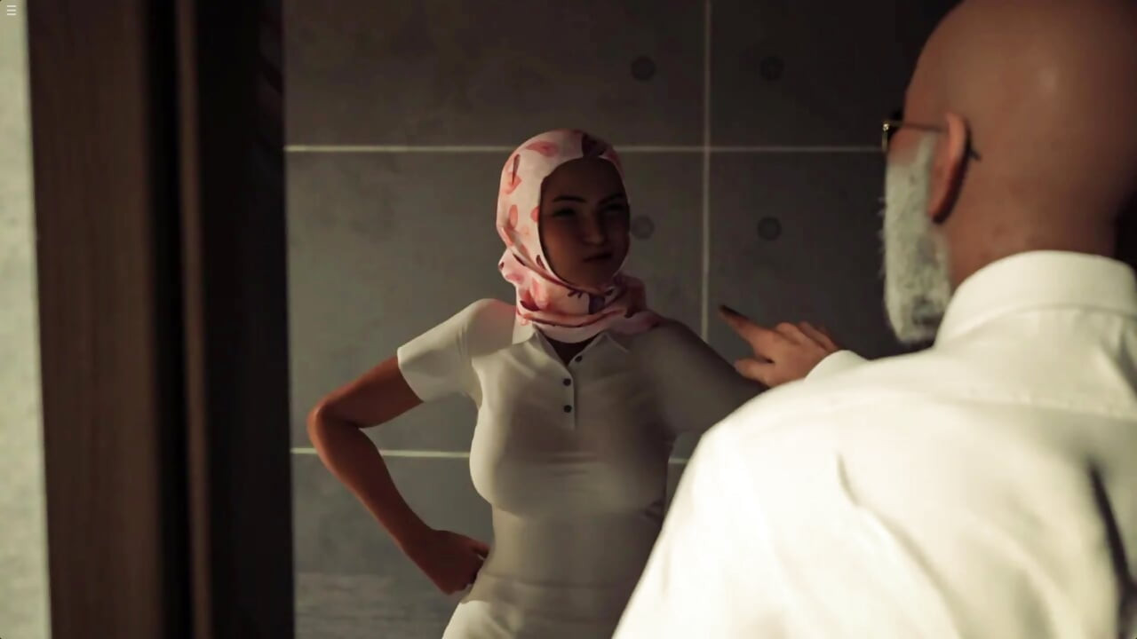 Muslim Maid Girl Sucking Older Boss Cock
