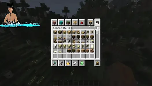 Minecraft mod Needs of Nature - Steve and alex masturbating and showing off some features! Like Cum!