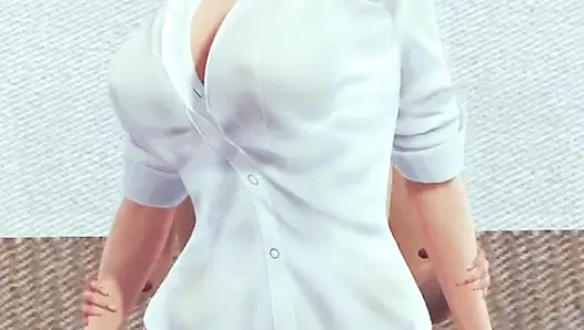 Cha hae-in tek başına sikiliyor ve dölleniyor