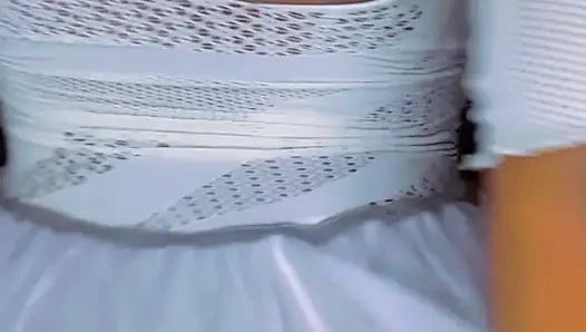 Sexy tropfende muschi einer schwangeren frau