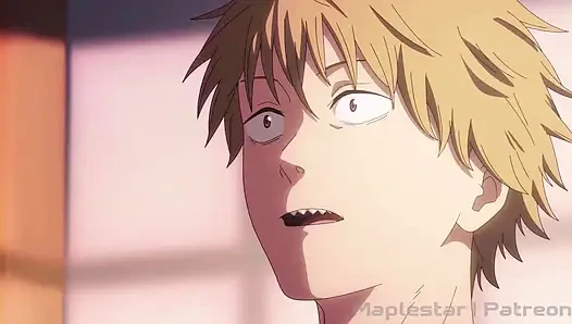 Makima from chainsoman who goes down in all directions