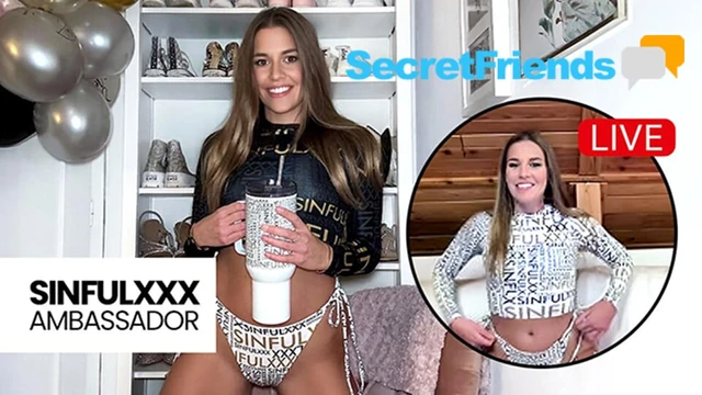 SinfulXXX чувственный посол Eveline Dellai для SecretFriends