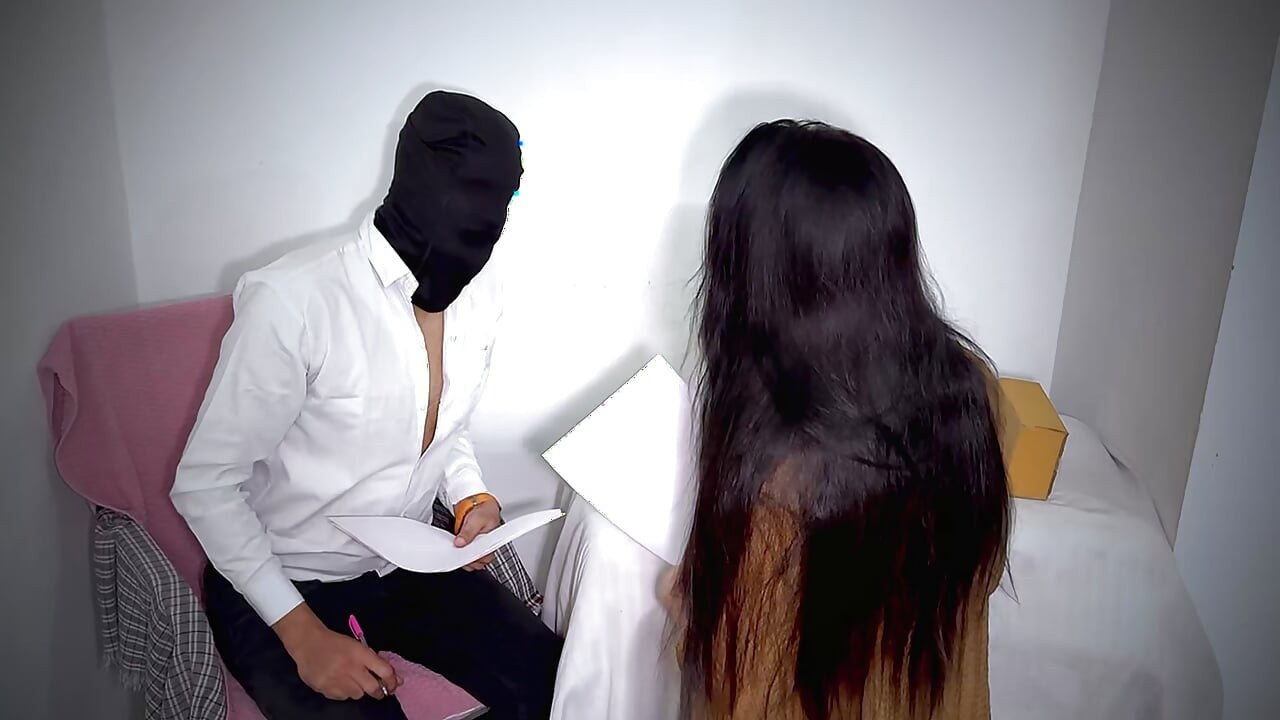 The boss interviewed a Muslim girl.
