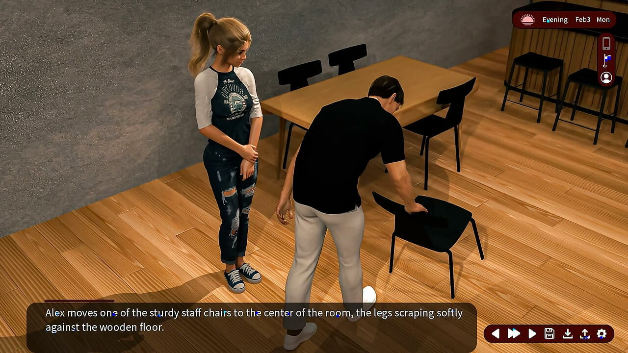 Whispers of Desire: Wife Watches Husband Spanking Sexy Intern - Episode 46