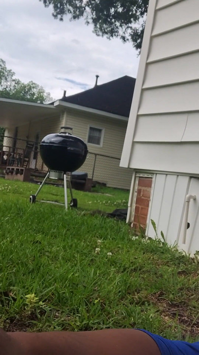 Mitchell Clayton aka Mr. Majic aka Chef Clayton's relaxing Friday outside. | Clip 1