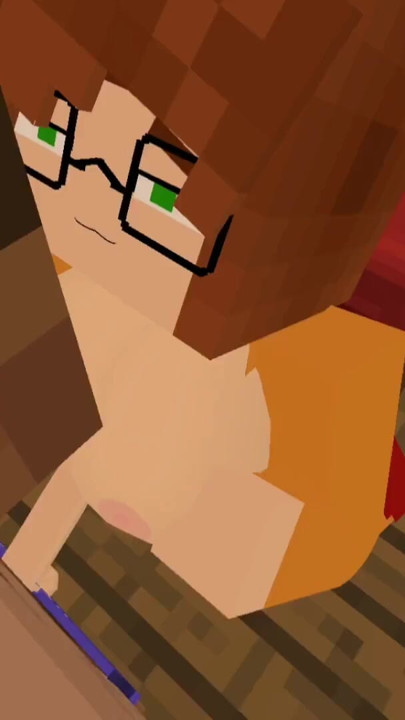 Minecraft Jenny Mod Velma Dinkley is here and ready to be fucked and give a blowjob | Clip 3