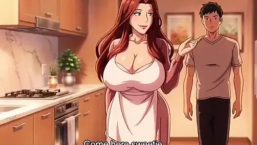 Big tits stepmom teaching her stepson the pleasures of intimate touch
