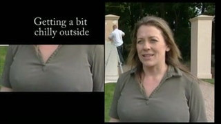 Sarah Beeny nipples and huge tits